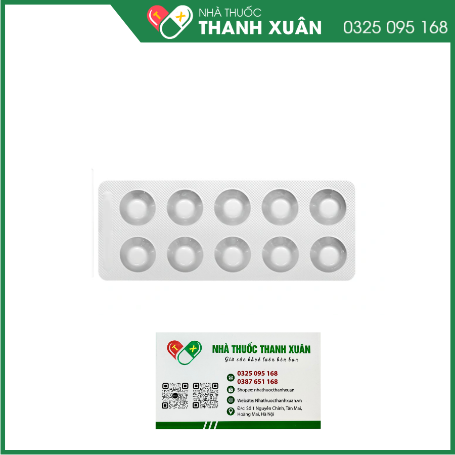 Bisostad 5 điều trị tăng huyết áp và đau thắt ngực